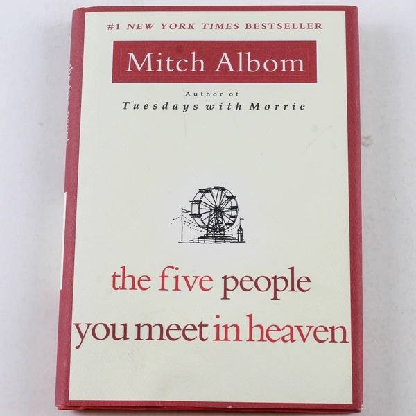 The Five People You Meet in Heaven Mitch Albom 2003 Hyperion Hardcover