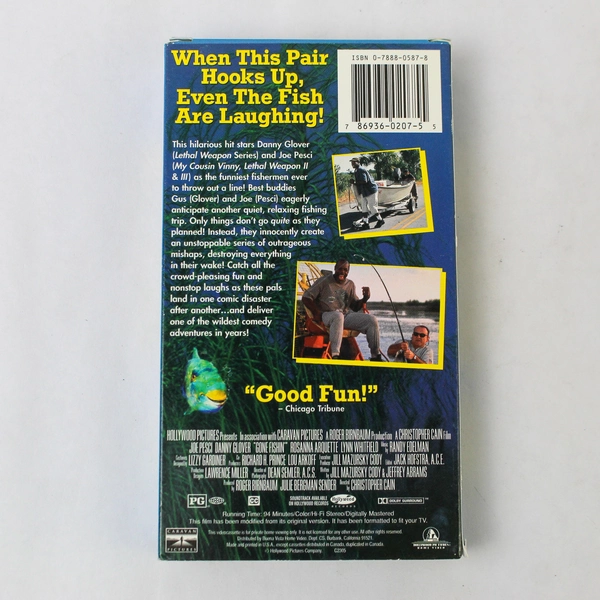 Gone Fishin' VHS 1997 Hollywood Pictures Home Video Joe Pesci Danny Glover