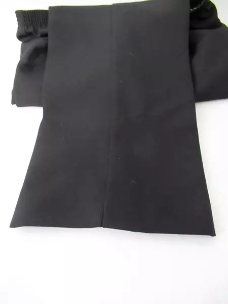 Alfred Dunner Pants Black Straight Leg Elastic Waist 2 Pockets Women's Size 8