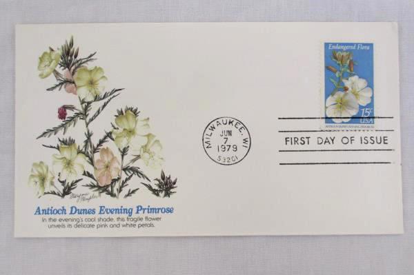 Endangered Flora Set of 5 First Day Covers 1979 Hawaiian Broadbean Trillium