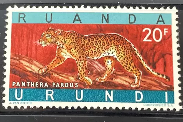 Lot of 20 Ruanda Urundi 1959-1960 Stamps MNH VF Safari Pro Juventute Olympics