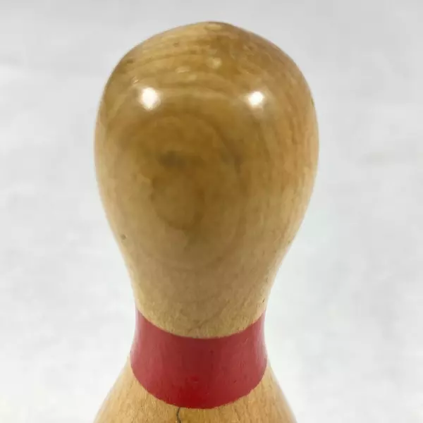 1986-87 New York Rotary Bowling League Wood Bowling Pin Award 140 Average