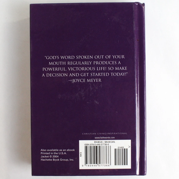 The Secret Power of Speaking God's Word by Joyce Meyer 2004 FaithWords HC
