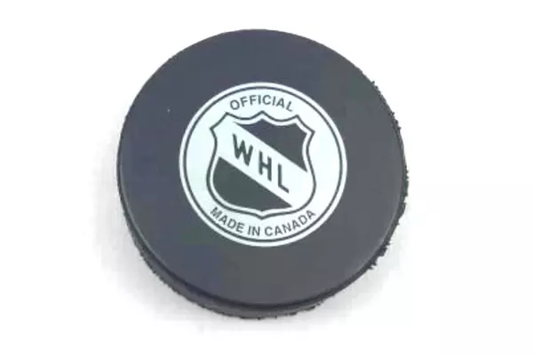 WHL Portland Winter Hawks 1993 1994 Hockey Puck Official Winter Hawks Souvenir
