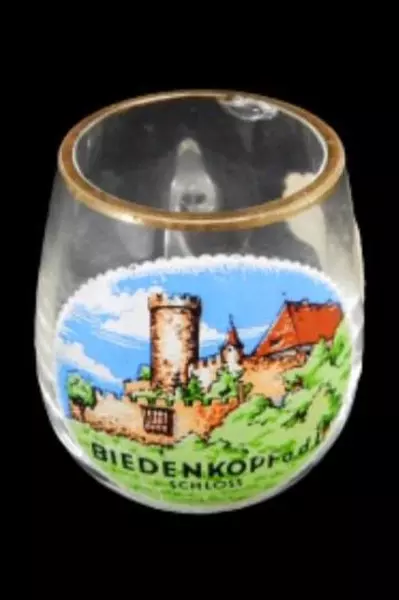 Lot of 3 Germany Souvenir Glass Shot Glasses