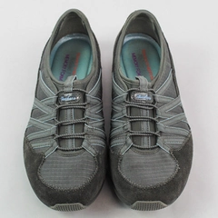 Skechers Women's Relaxed Fit Memory Foam Shoes Size 8.5 Gray 22551