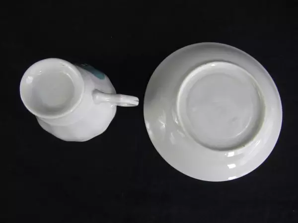 Puerto Rico Souvenir Demitasse China Cup And Saucer