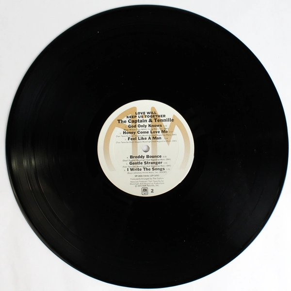 The Captain & Tennille Love Will Keep Us Together Vinyl Record 1975 A&M Records