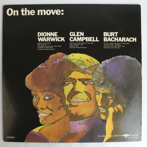 On The Move The Chevrolet 70's Vinyl LP Special Collectors Album 1969