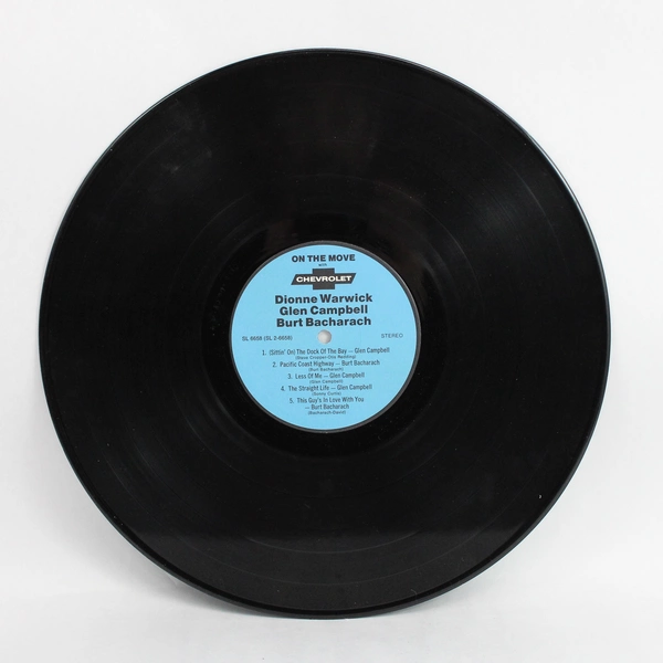 On The Move The Chevrolet 70's Vinyl LP Special Collectors Album 1969