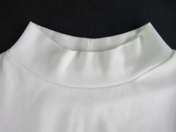 Lands' End White Long Sleeve Mock Neck T-shirt Men's Size M 38-40