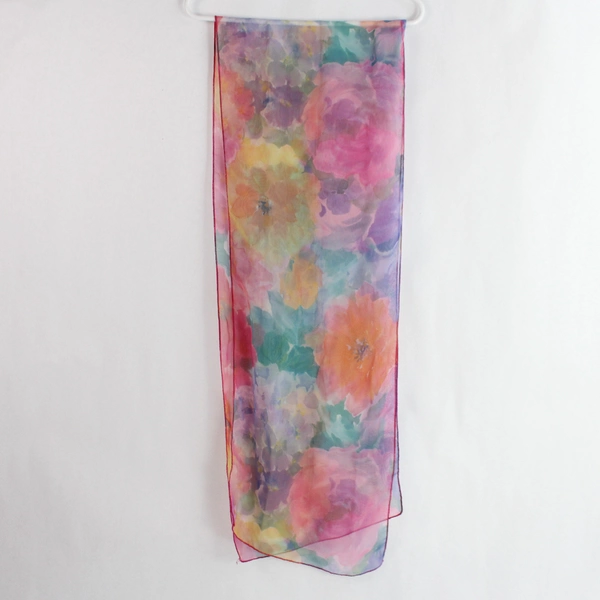 Lot of 3 Lightweight Women's Scarves of Varying Lengths Flawed