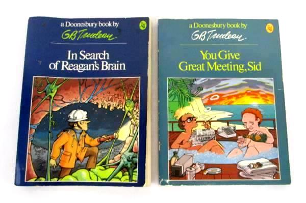 Lot of 5 Paperback GB Trudeau Doonesbury Comic Strip Books 1979-1984