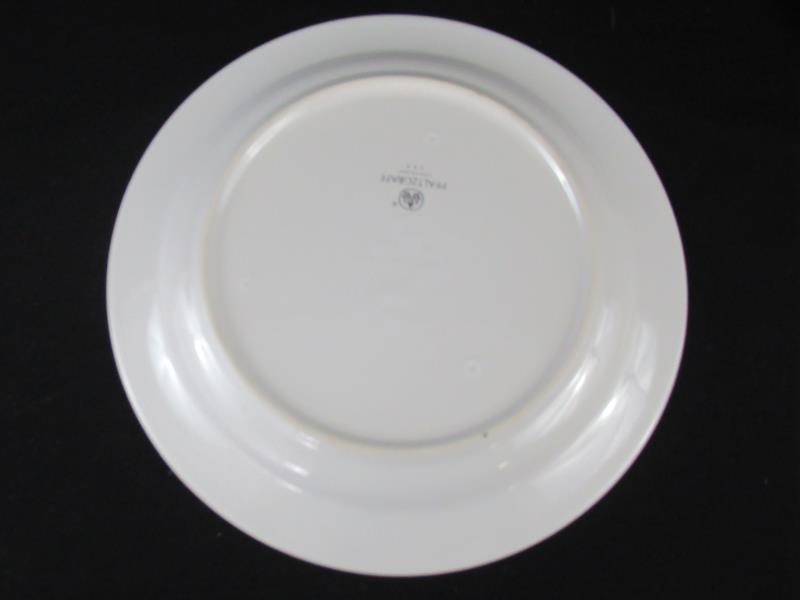 Vintage Pfaltzgraff Hopscotch 10.5 in Dinner Plate Peach Country Made in USA