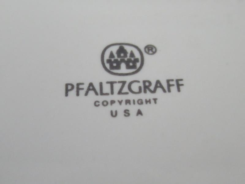 Set of 2 Vintage Pfaltzgraff Hopscotch Salad Plates Plum Cherry Country USA Made