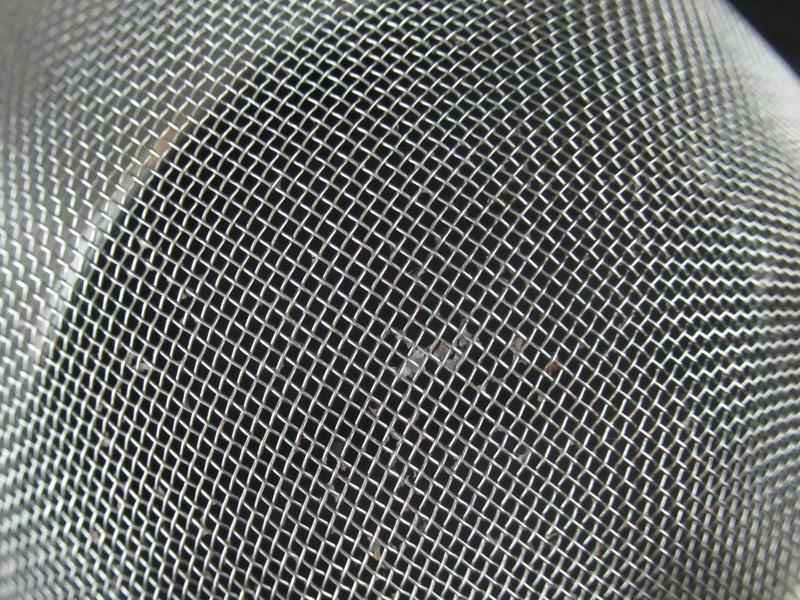 Lot 2 Cuisinart Chrome Fine Wire Mesh Strainer Sifters With Handles Small Large