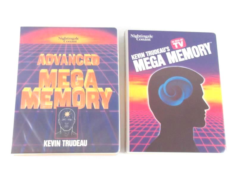 Kevin Trudeau's Mega Memory & Advanced Mega Memory Audio Cassettes & Guides