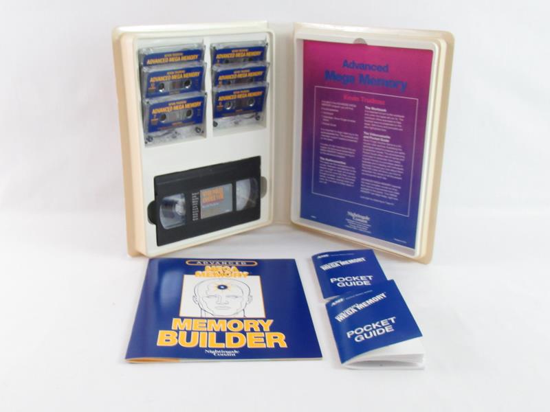 Kevin Trudeau's Mega Memory & Advanced Mega Memory Audio Cassettes & Guides