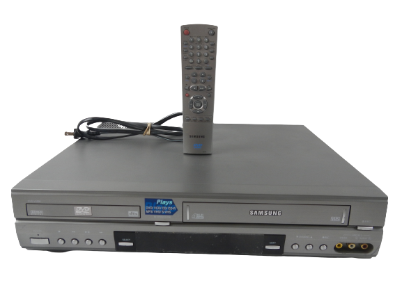 Samsung VHS DVD Combo Player VCR Recorder HT-Z320VHS FOR PARTS OR REPAIR