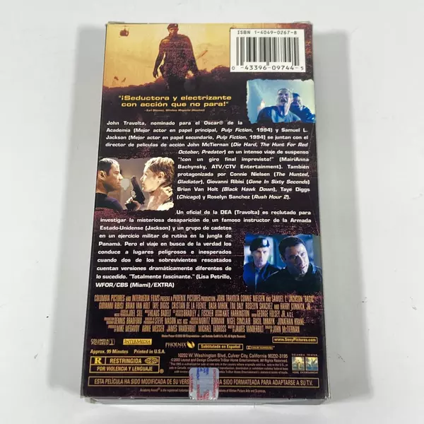 Desaparecidos En La Selva VHS 2003 Columbia Tristar Spanish English Subtitled