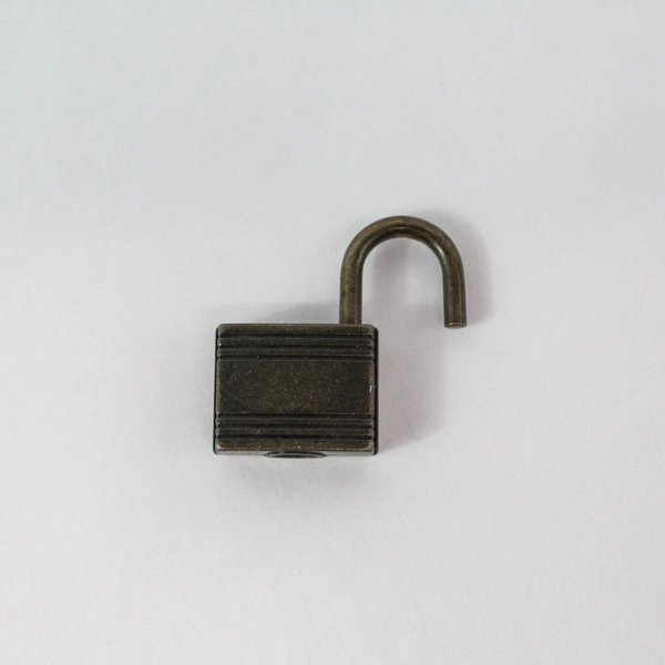 Vintage Ascot Key w/ 2 Miniature Pad Locks Mini Black Plastic Cover Locks Work