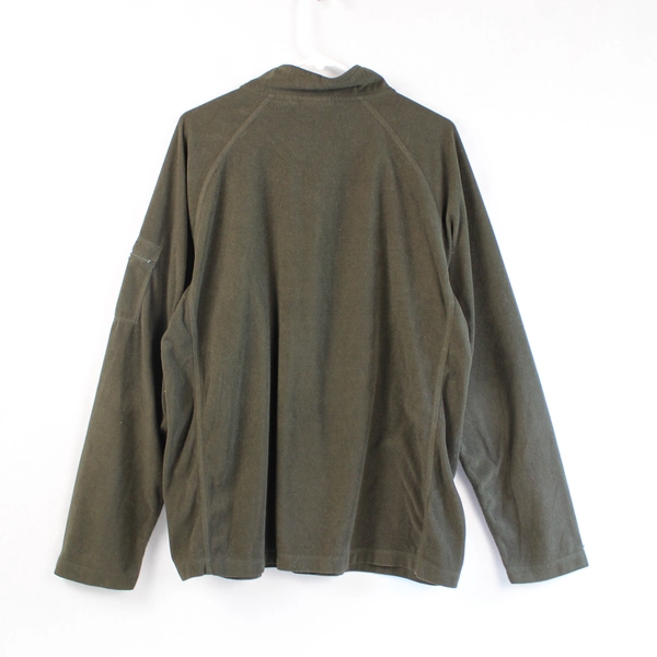 Vtg PT Sportswear Men's XL Pullover Knit Jacket Green Long Sleeve Zip