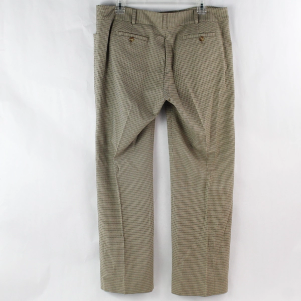 Michael Kors Grammercy Fit Brown Houndstooth 12P Suit Dress Pants