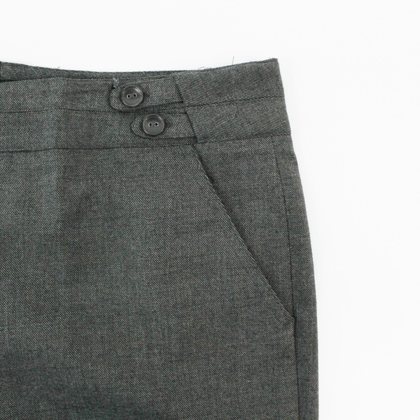 Larry Levine Stretch Dark Gray Dress Pants Women’s Size 10