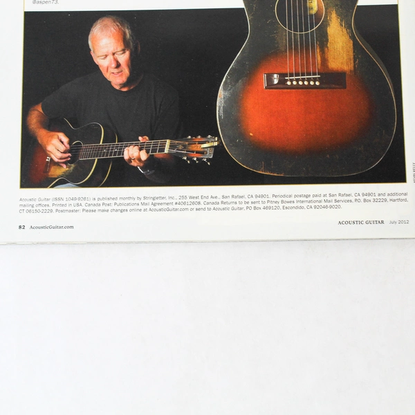 Acoustic Guitar Magazine July 2012 Lyle Lovett Don Ross Otis Taylor Swing Blues