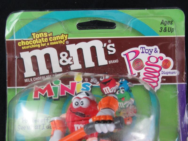 Lot of 3 M & M Minis Toy and Pogo Dispensers Blue and Pink Collection Only