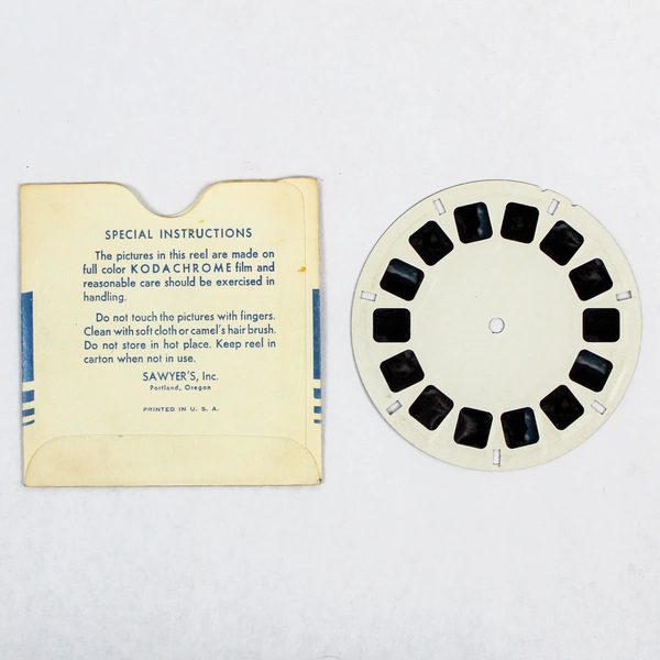 Vintage ViewMaster Reel 336 Great Smoky Mountains N.P. I 1950 Good Condition