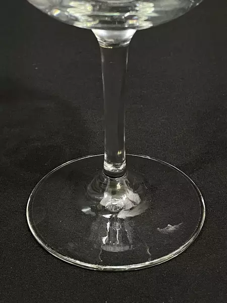 Set of 2 Seattle Seahawks Wine Glasses 7" Tall  Clear Glass 