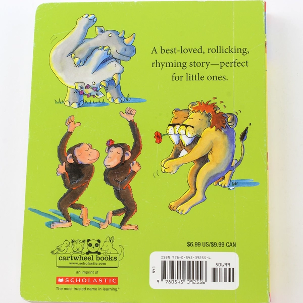 Giraffes Can't Dance by Giles Andreae 1999 Hardcover Scholastic Good Condition