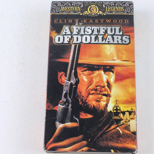 A Fistful of Dollars VHS 1999 Western Legends Clint Eastwood