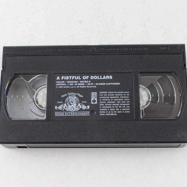 A Fistful of Dollars VHS 1999 Western Legends Clint Eastwood