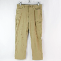 Eddie Bauer Women's Brown Khaki Comfort Lightweight Pants Size 8