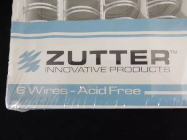 Zutter 6-pack Bind-It-All Owire 1" White Acid Free Sealed 2666