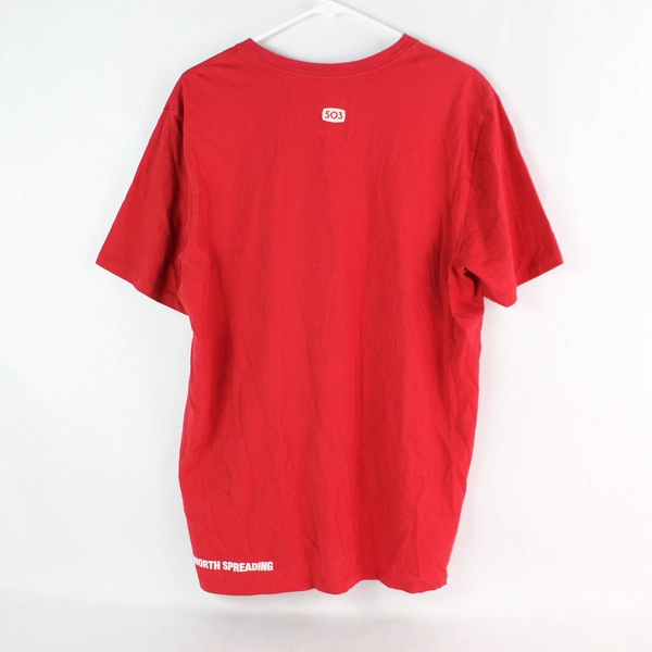 Nike Tedx Portal 503 Event Red Short Sleeve Athletic Cut T-Shirt Unisex XL 