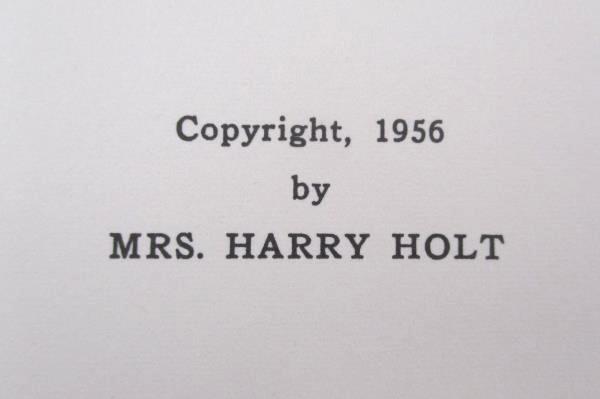 Vintage 1956 First Edition The Seed from the East First Printing Mrs Harry Holt