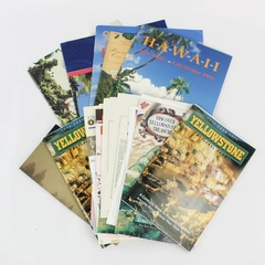 Lot of Vintage Travel Booklet Brochure and Misc Pre-Owned Ephemera Scrapbooking