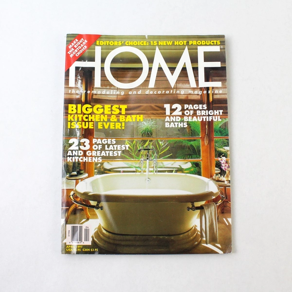 Vintage Home The Remodeling and Decorating Magazine April 1997 Issue