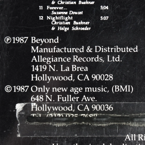 The Voyage Beyond Audio CD 1986 Sampler Various Artists Pre-Owned