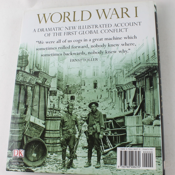 World War I by H. P. Willmott 2003 DK Hardcover Book Good Condition
