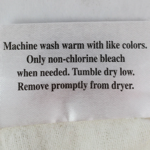 Lot of 3 Plain and Seasonal Pillowcases Scrap Fabric for Crafting