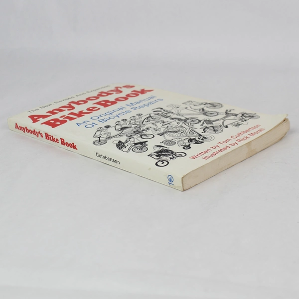 Anybody's Bike Book by Tom Cuthbertson 1984 Trade Paperback