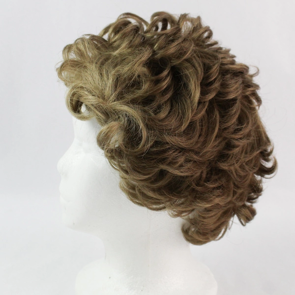 Eva Gabor Hair Piece Wig Modacrylic Easy Fasten Adjustable Inside Dark Blonde
