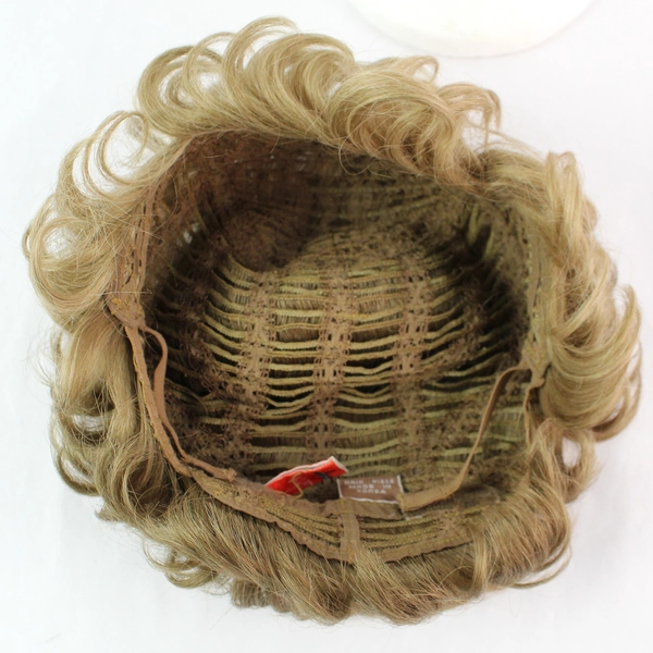 Eva Gabor Hair Piece Wig Modacrylic Easy Fasten Adjustable Inside Dark Blonde