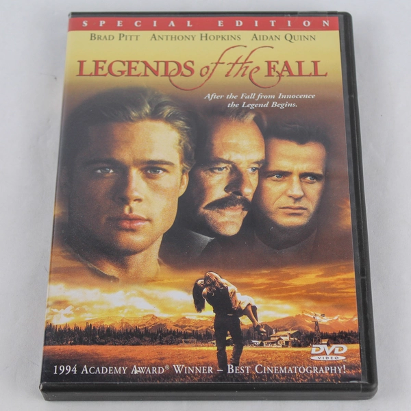 Legends Of The Fall Special Edition DVD Brad Pitt Anthony Hopkins Pre-Owned