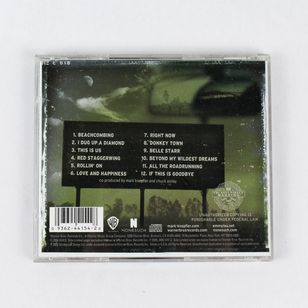 All the Roadrunning by Mark Knopfler and Emmylou Harris 2006 CD