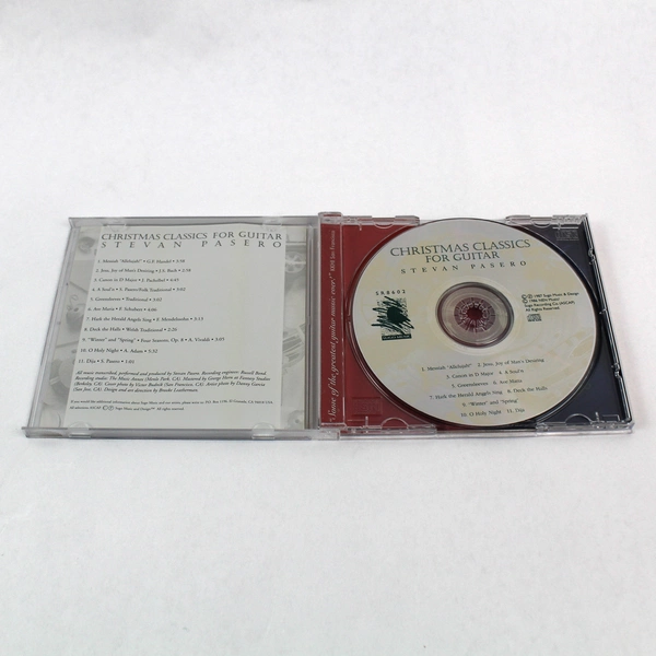 Stevan Pasero Christmas Classics For Guitar 1986 Sugo Music CD Album SR8602